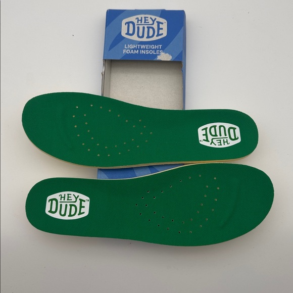 Hey Dude Green ‎ Foam Insoles - Picture 2 of 2